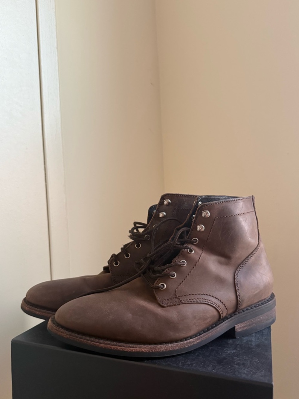 Thursday Boot Company - Men's Brown Leather Lace-Up Boots